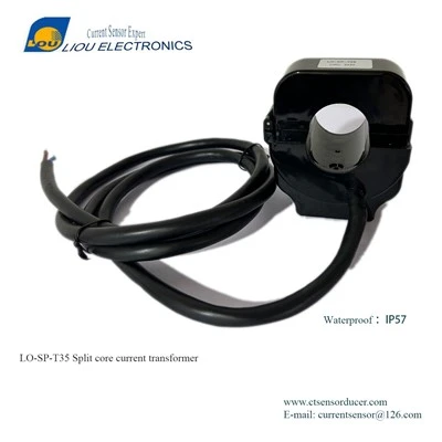 Split Type Core Current Transformer IP 57 600 A: 5A vodoodporen